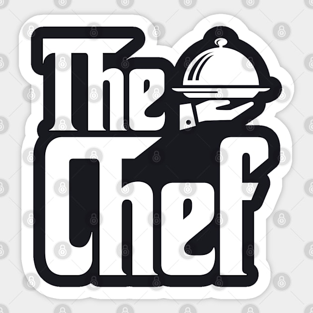 The chef job gifts for father mother . Perfect present for mother dad friend him or her Sticker by SerenityByAlex